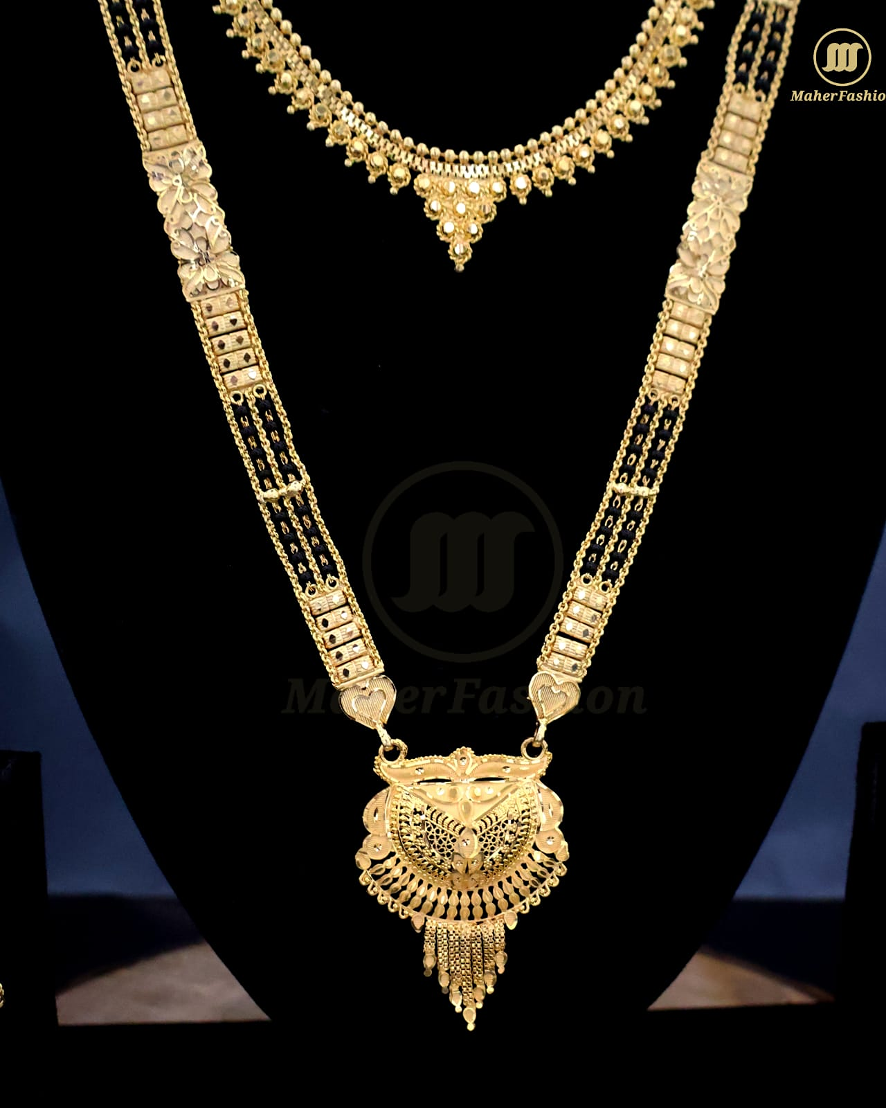 High Quality Golden Mangalsutra Set